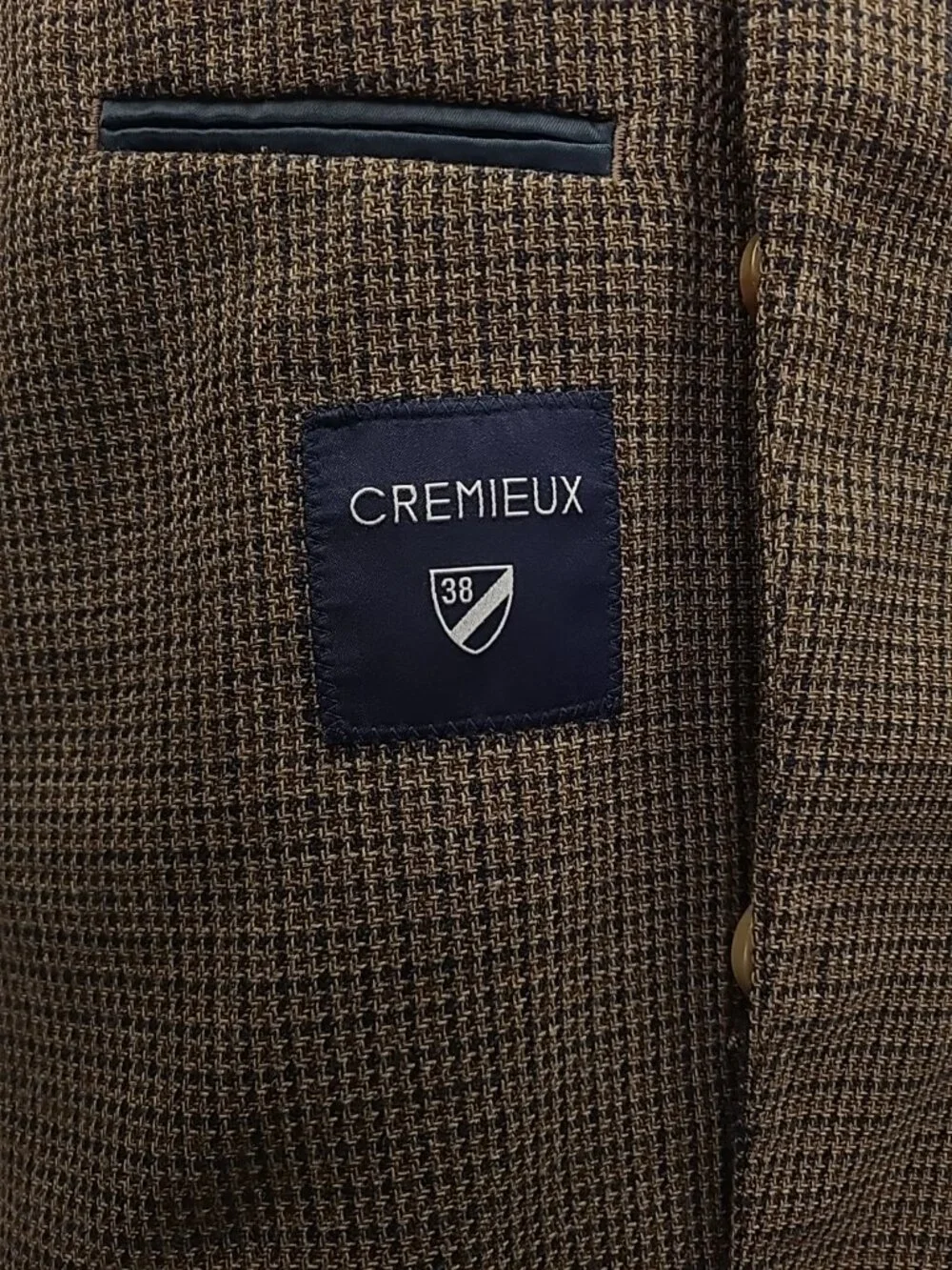 Cremieux Wool Blend 3 Button Sports Coat Blazer 44R